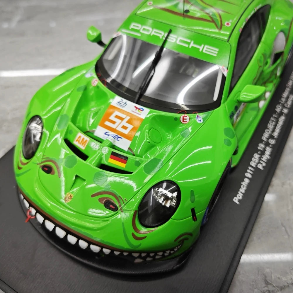 [Spark] 1:18 Porsche 2023 911 RSR-19 Project 1 AO #56 Rexy 24h Le Mans Resin / Closed Body