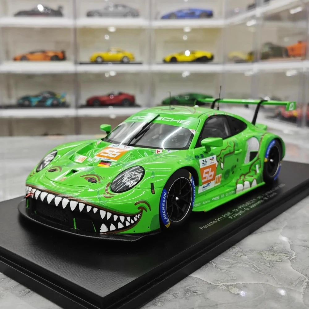 [Spark] 1:18 Porsche 2023 911 RSR-19 Project 1 AO #56 Rexy 24h Le Mans Resin / Closed Body