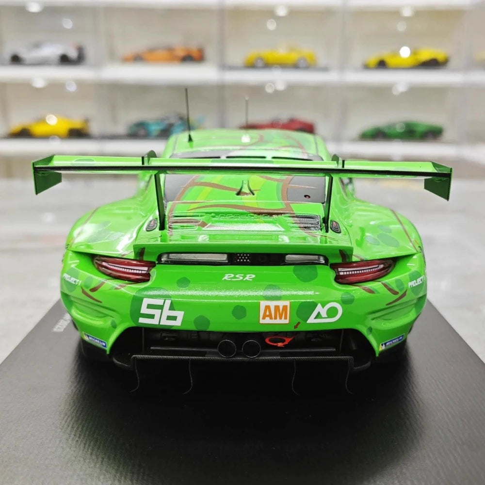 [Spark] 1:18 Porsche 2023 911 RSR-19 Project 1 AO #56 Rexy 24h Le Mans Resin / Closed Body
