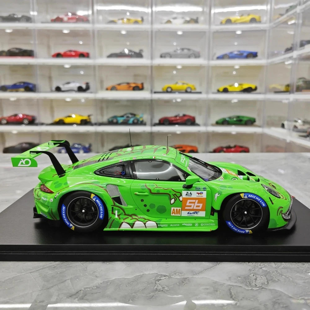 [Spark] 1:18 Porsche 2023 911 RSR-19 Project 1 AO #56 Rexy 24h Le Mans Resin / Closed Body