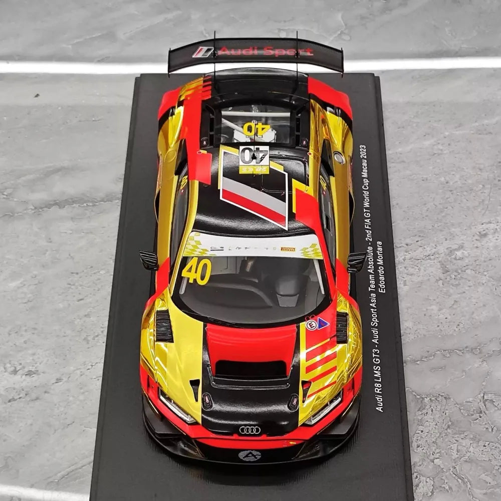 [Spark] 1:18 Audi 2023 R8 LMS GT3 Macau GT Cup #40 Resin Limited
