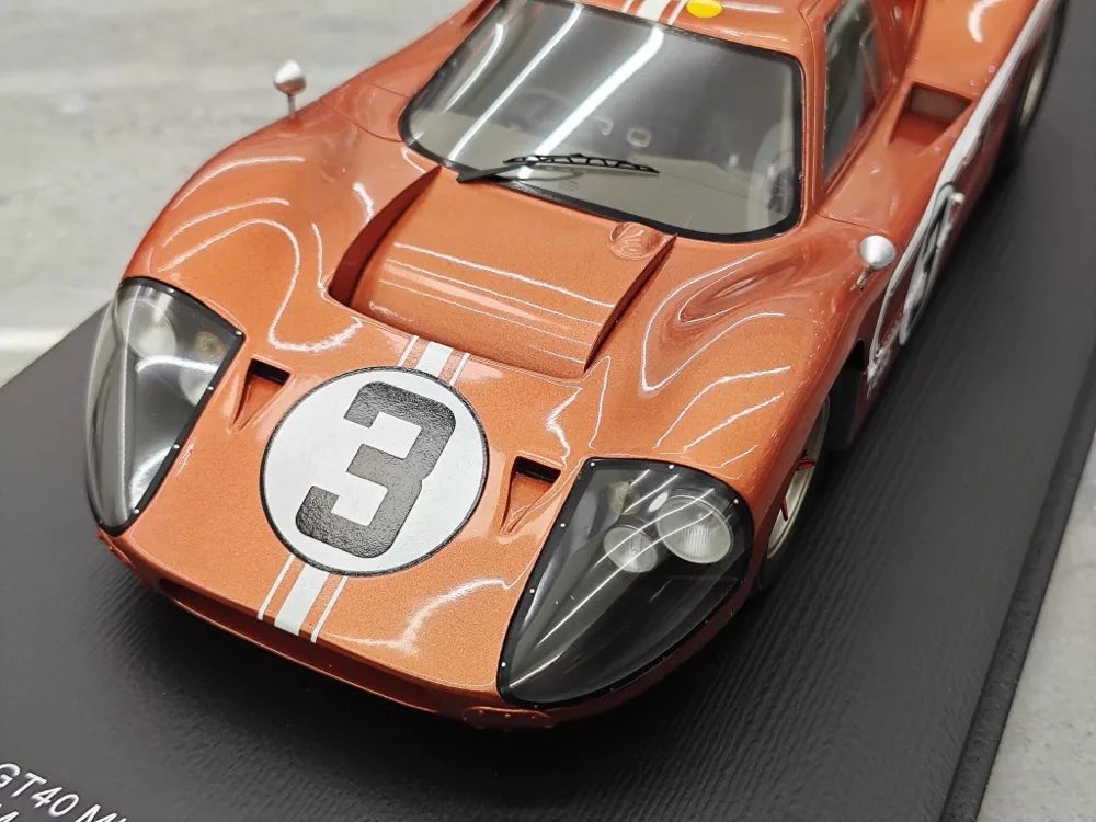 [Spark] 1:18 Ford 1967 GT40 MKIV Le Mans No.3 Model Car Resin