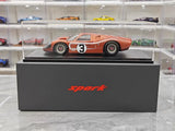 [Spark] 1:18 Ford 1967 GT40 MKIV Le Mans No.3 Model Car Resin