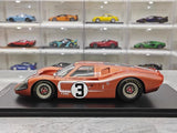 [Spark] 1:18 Ford 1967 GT40 MKIV Le Mans No.3 Model Car Resin