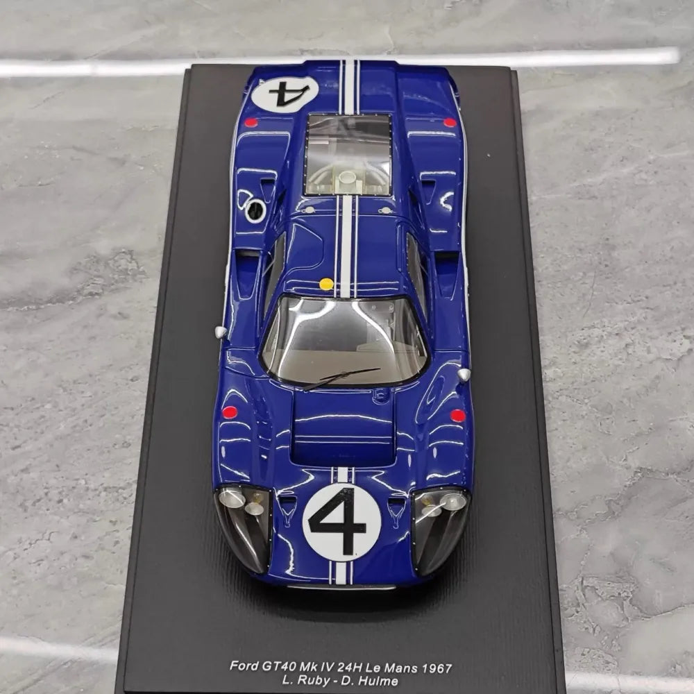 [Spark] 1:18 Ford 1967 GT40 MKIV Le Mans No.4 Model Car Resin