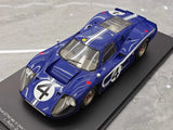 [Spark] 1:18 Ford 1967 GT40 MKIV Le Mans No.4 Model Car Resin