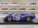 [Spark] 1:18 Ford 1967 GT40 MKIV Le Mans No.4 Model Car Resin