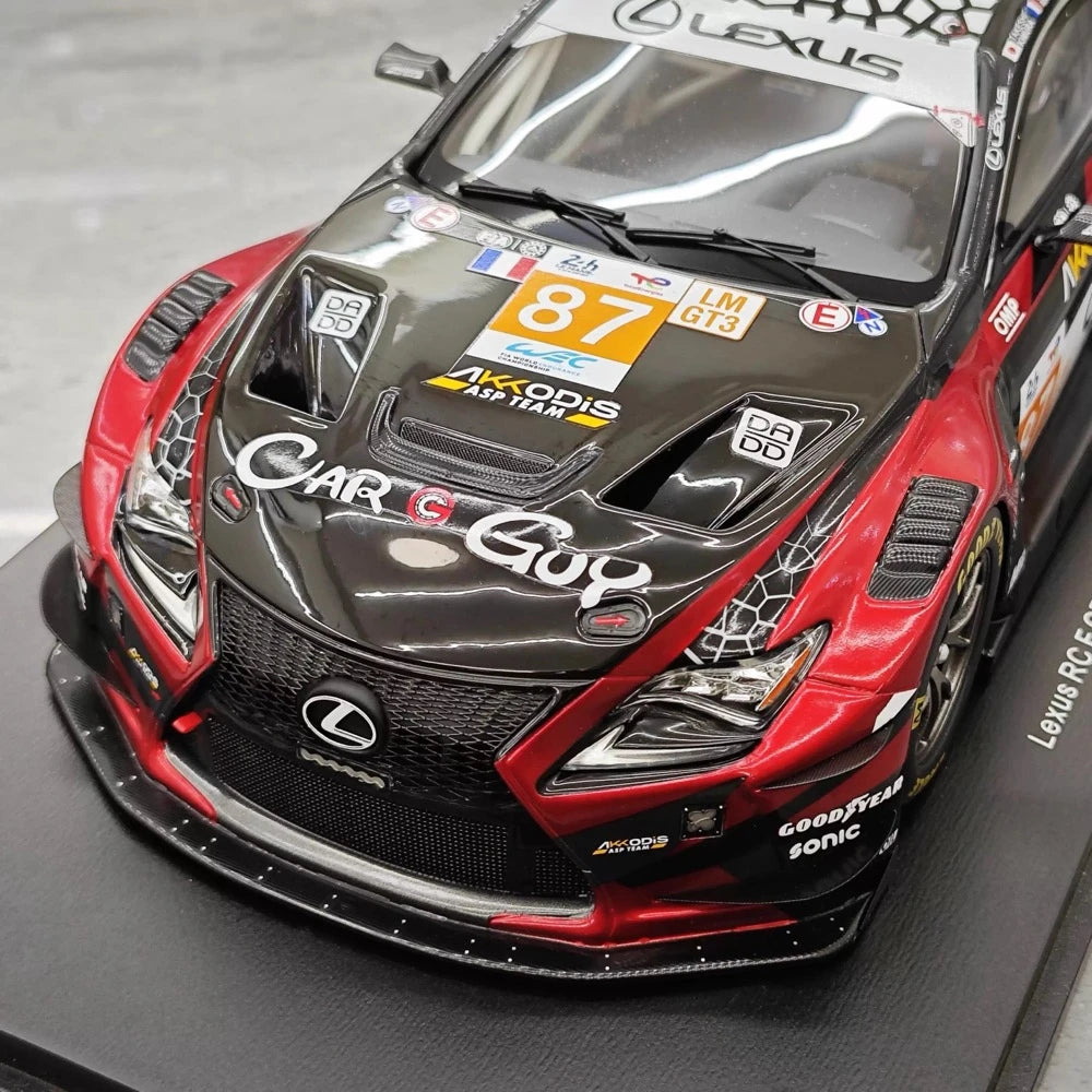 [Spark] 1:18 Lexus 2024 RC F GT3 Le Mans #87 voiture miniature Resin