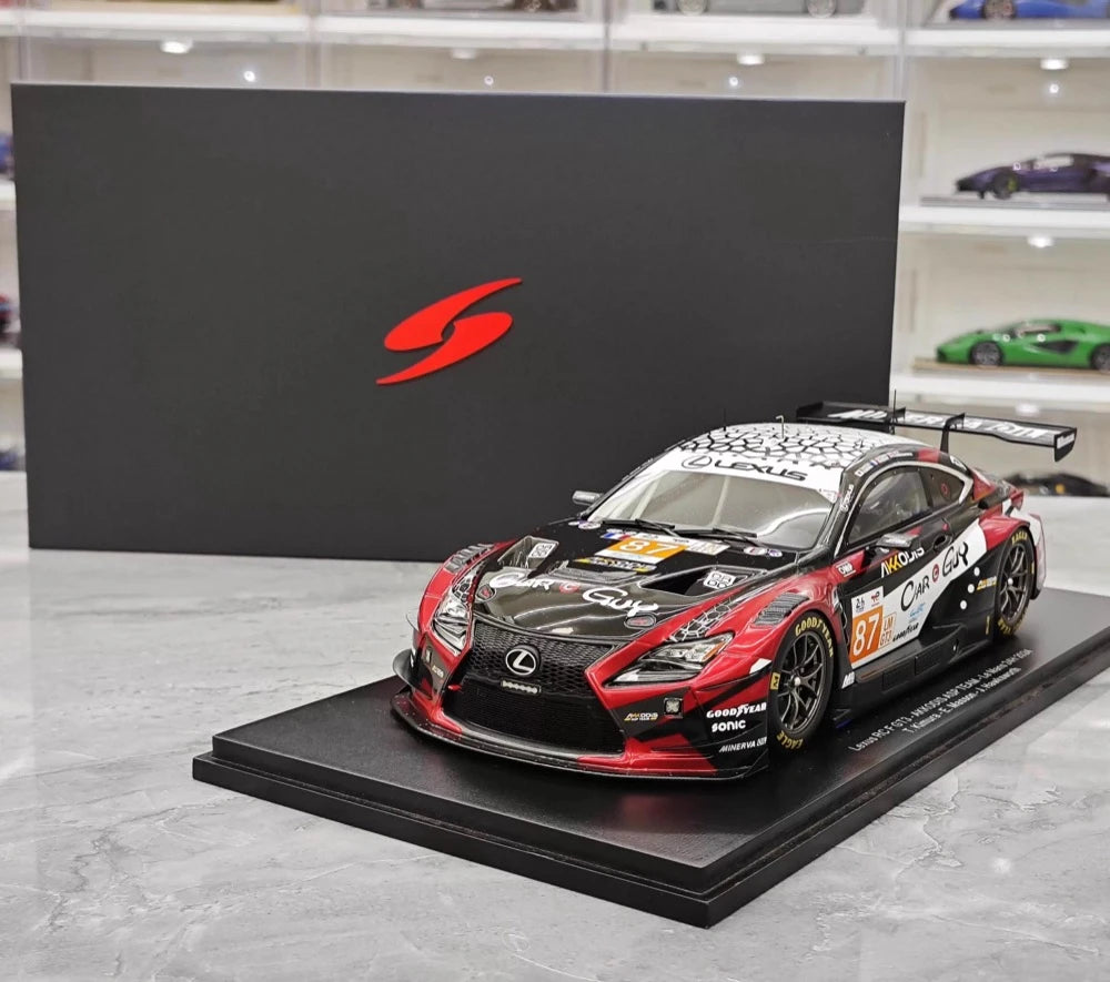 [Spark] 1:18 Lexus 2024 RC F GT3 Le Mans #87 voiture miniature Resin
