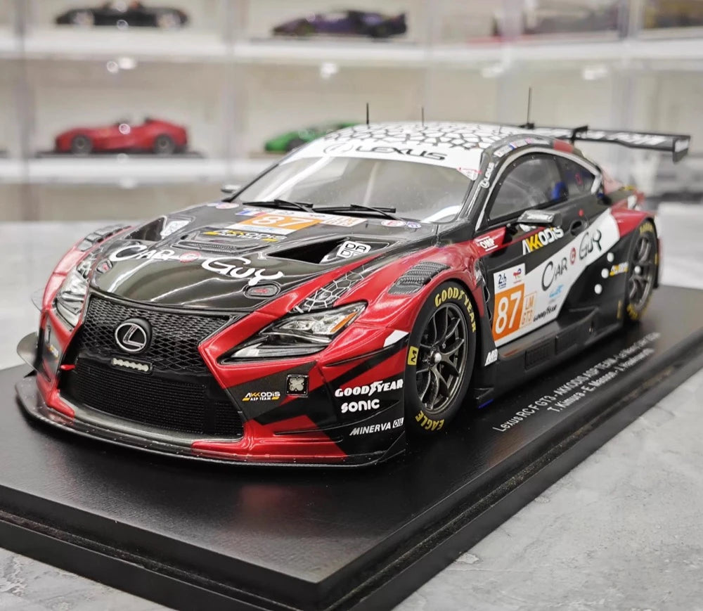 [Spark] 1:18 Lexus 2024 RC F GT3 Le Mans #87 voiture miniature Resin