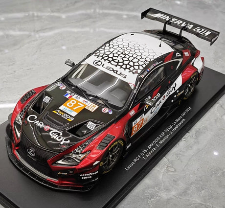 [Spark] 1:18 Lexus 2024 RC F GT3 Le Mans #87 モデルカー レジン