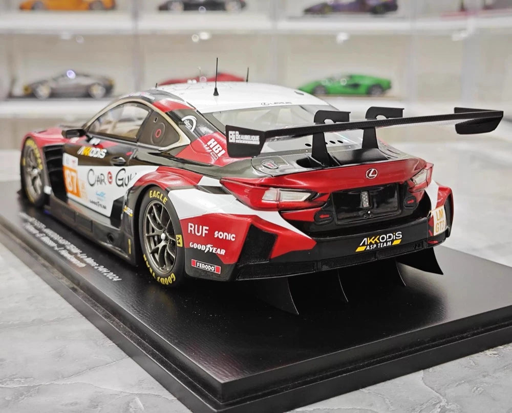 [Spark] 1:18 Lexus 2024 RC F GT3 Le Mans #87 voiture miniature Resin