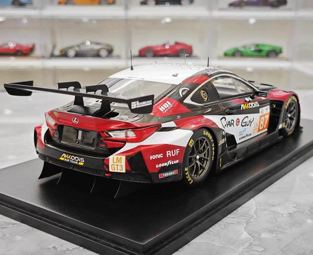 [Spark] 1:18 Lexus 2024 RC F GT3 Le Mans #87 voiture miniature Resin