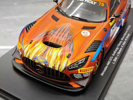 [Spark] 1:18 Mercedes-Benz 2022 AMG GT3 No.75 SunEnergy1 Bathurst modelauto Hars
