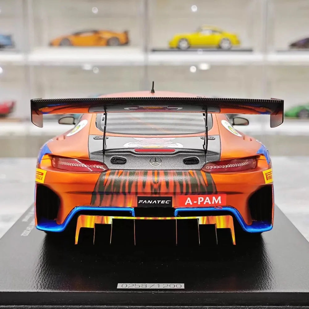 [Spark] 1:18 Mercedes-Benz 2022 AMG GT3 No.75 SunEnergy1 Bathurst Model Car Resin