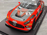 [Spark] 1:18 Mercedes-Benz 2024 AMG GT3 Evo No.4 Crowdstrike Spa Model Car Resin