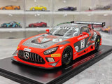 [Spark] 1:18 Mercedes-Benz 2024 AMG GT3 Evo No.4 Crowdstrike Spa Model Car Resin