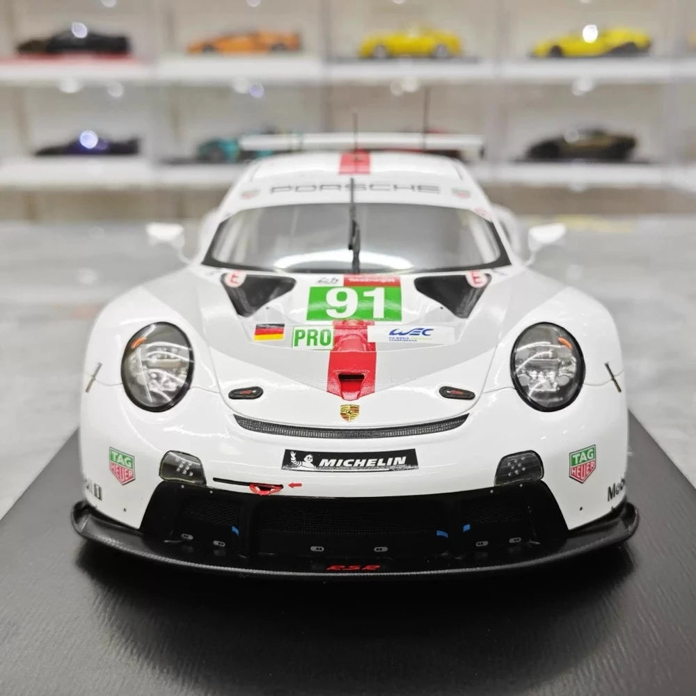 [Spark] 1:18 Porsche 2021 911 RSR-19 Le Mans GTE-Pro #91 resina / Closed Body