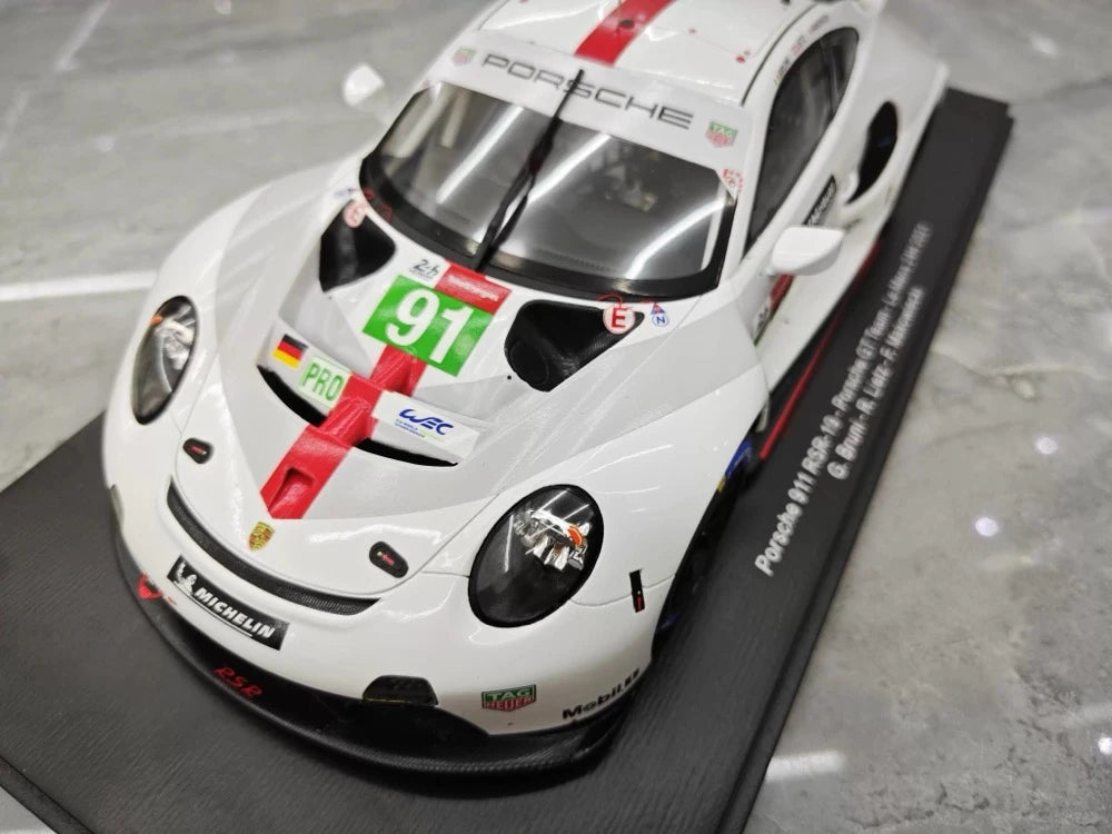 [Spark] 1:18 Porsche 2021 911 RSR-19 Le Mans GTE-Pro #91 Resin / Closed Body