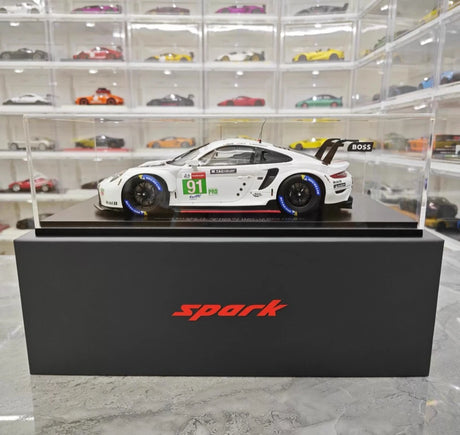 [Spark] 1:18 Porsche 2021 911 RSR-19 Le Mans GTE-Pro #91 Resin / Closed Body