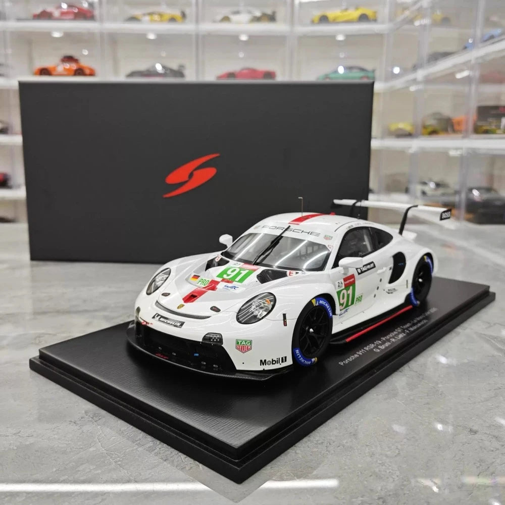 [Spark] 1:18 Porsche 2021 911 RSR-19 Le Mans GTE-Pro #91 Resin / Closed Body