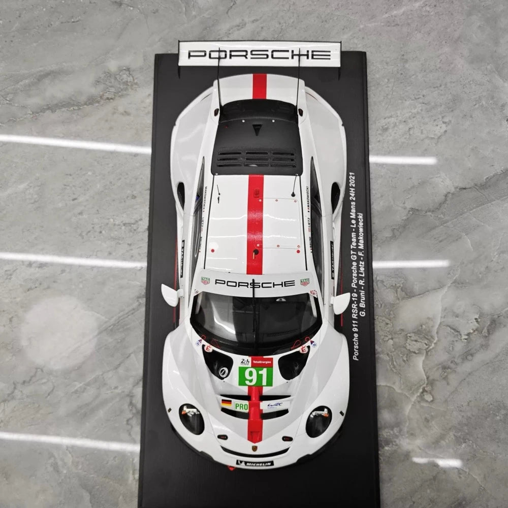 [Spark] 1:18 Porsche 2021 911 RSR-19 Le Mans GTE-Pro #91 resina / Closed Body