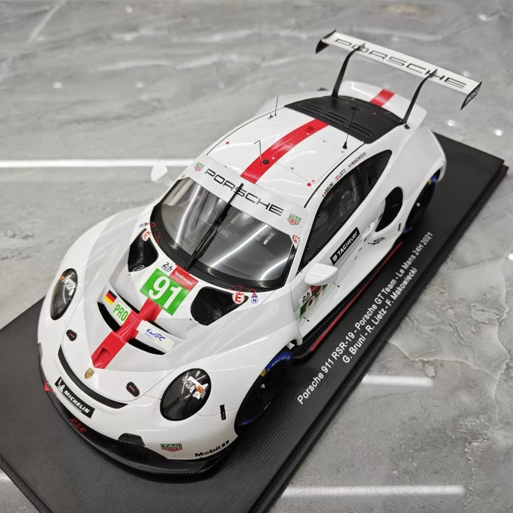 [Spark] 1:18 Porsche 2021 911 RSR-19 Le Mans GTE-Pro #91 resina / Closed Body