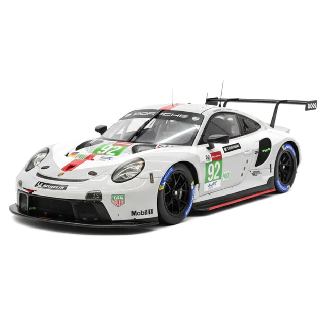 [Spark] 1:18 Porsche 2021 911 RSR-19 Le Mans GTE-Pro #92 Resin / Closed Body