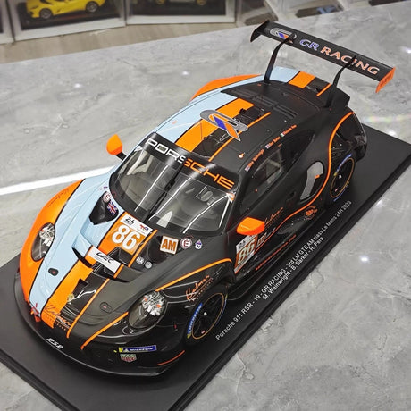 [Spark] 1:18 Porsche 2023 911 RSR-19 GR Racing Le Mans GTE-Am #86 Resin / Closed Body