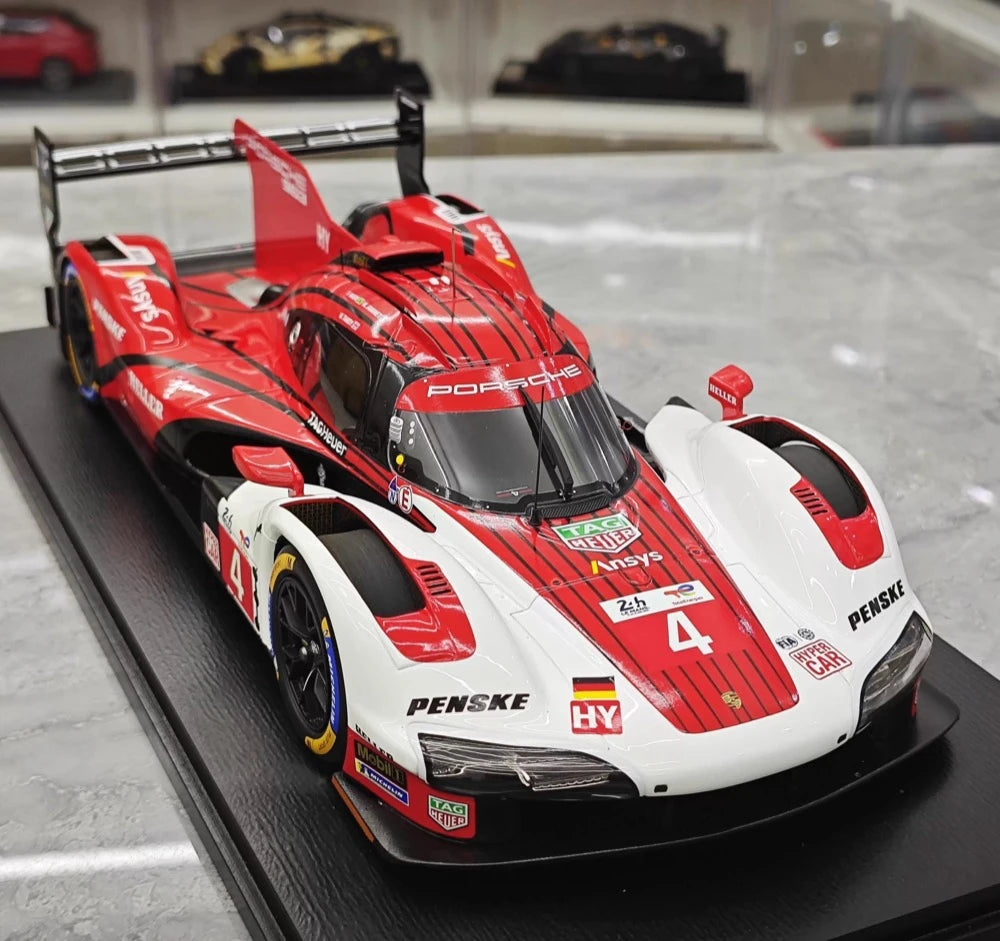 [Spark] 1:18 Porsche 2024 963 Penske #4 modelauto Hars / Closed Body