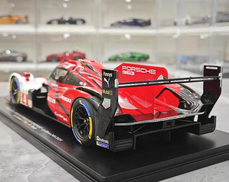 [Spark] 1:18 Porsche 2024 963 Penske #4 Model Car Resin / Closed Body