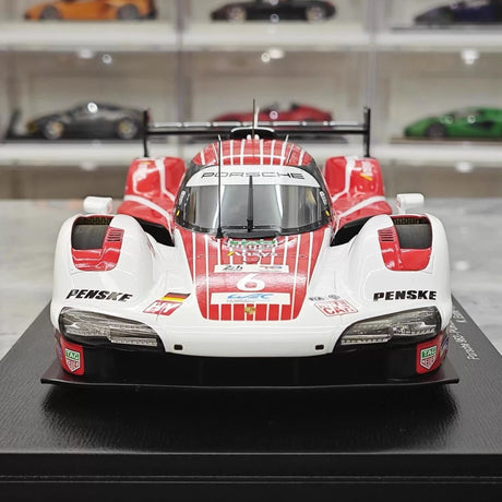 [Spark] 1:18 Porsche 2024 963 Penske #6 Model Car Resin / Closed Body