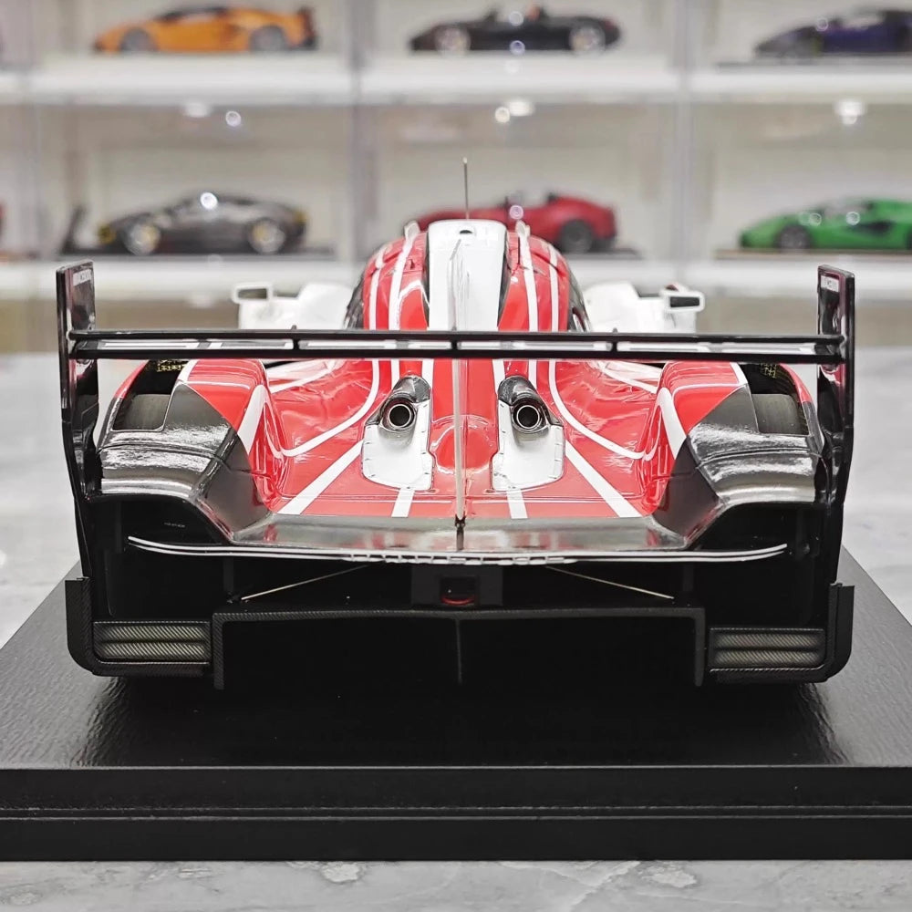 [Spark] 1:18 Porsche 2024 963 Penske #6 modellino di auto resina / Closed Body