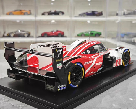 [Spark] 1:18 Porsche 2024 963 Penske #6 Model Car Resin / Closed Body