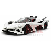 SPM Apollo 2021 IE Evo blanc 1:18 – voiture miniature de collection en résine