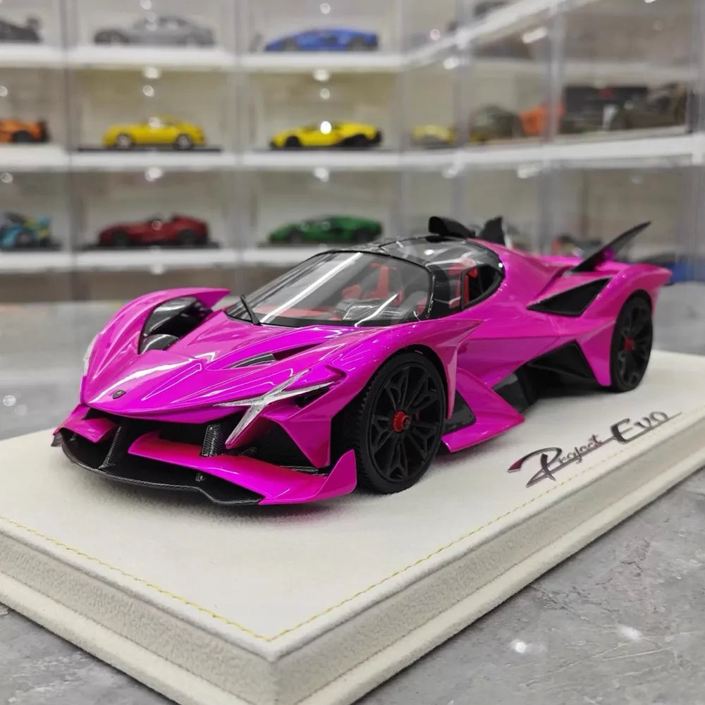 [SPM] 1:18 Apollo 2021 IE Evo Pink Model Car Resin