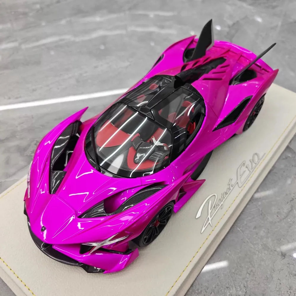 [SPM] 1:18 Apollo 2021 IE Evo Pink Model Car Resin