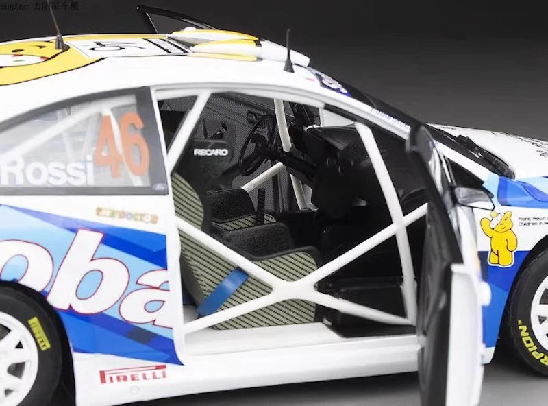 [SunStar] 1:18 Ford 2008 Focus RS WRC Wales Rally #46 Model Car Die-Cast