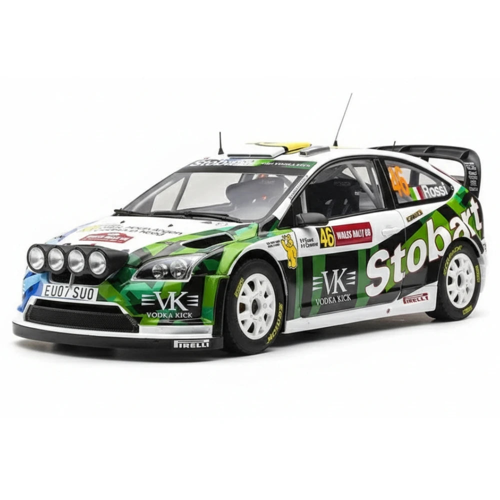 [SunStar] 1:18 Ford 2008 Focus RS WRC Wales Rally #46 Model Car Die-Cast
