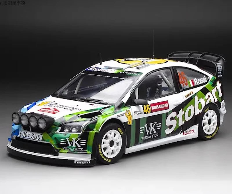[SunStar] 1:18 Ford 2008 Focus RS WRC Wales Rally #46 Model Car Die-Cast