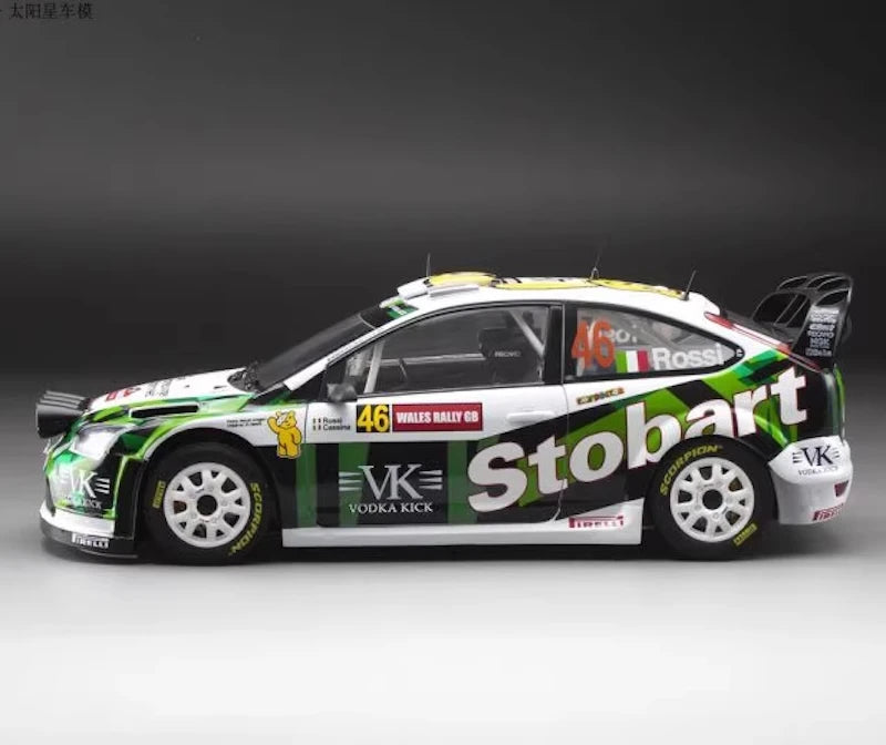 [SunStar] 1:18 Ford 2008 Focus RS WRC Wales Rally #46 Model Car Die-Cast
