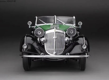[SunStar] 1:18 Audi 1939 Horch 855 Cabriolet Black Model Car Die-Cast