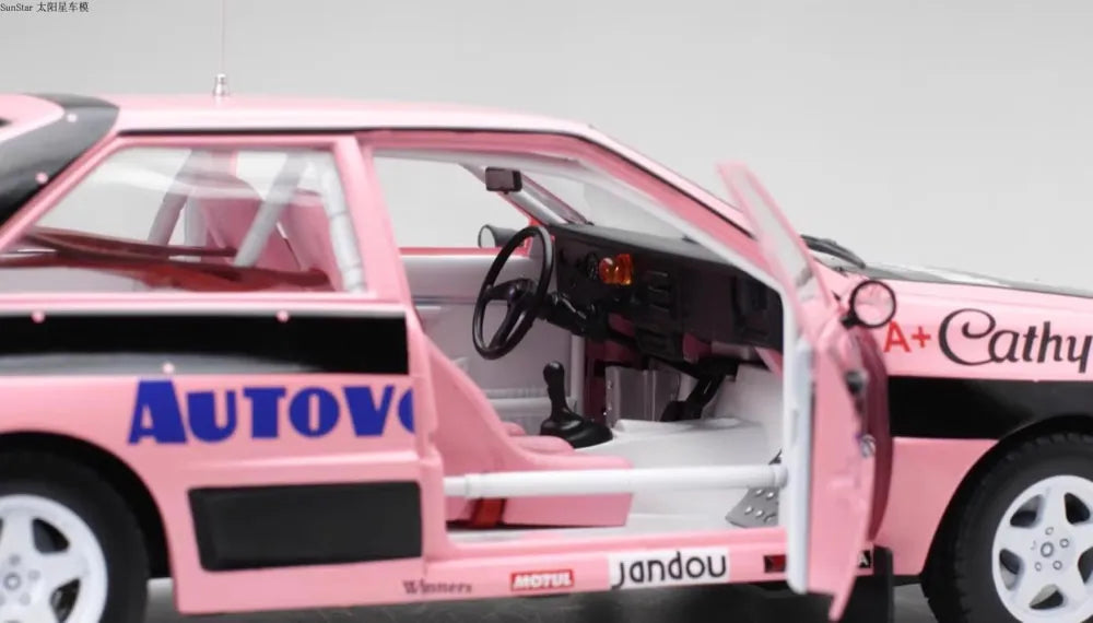 [SunStar] 1:18 Audi 1987 Quattro Rally #23 France Champion Die-Cast
