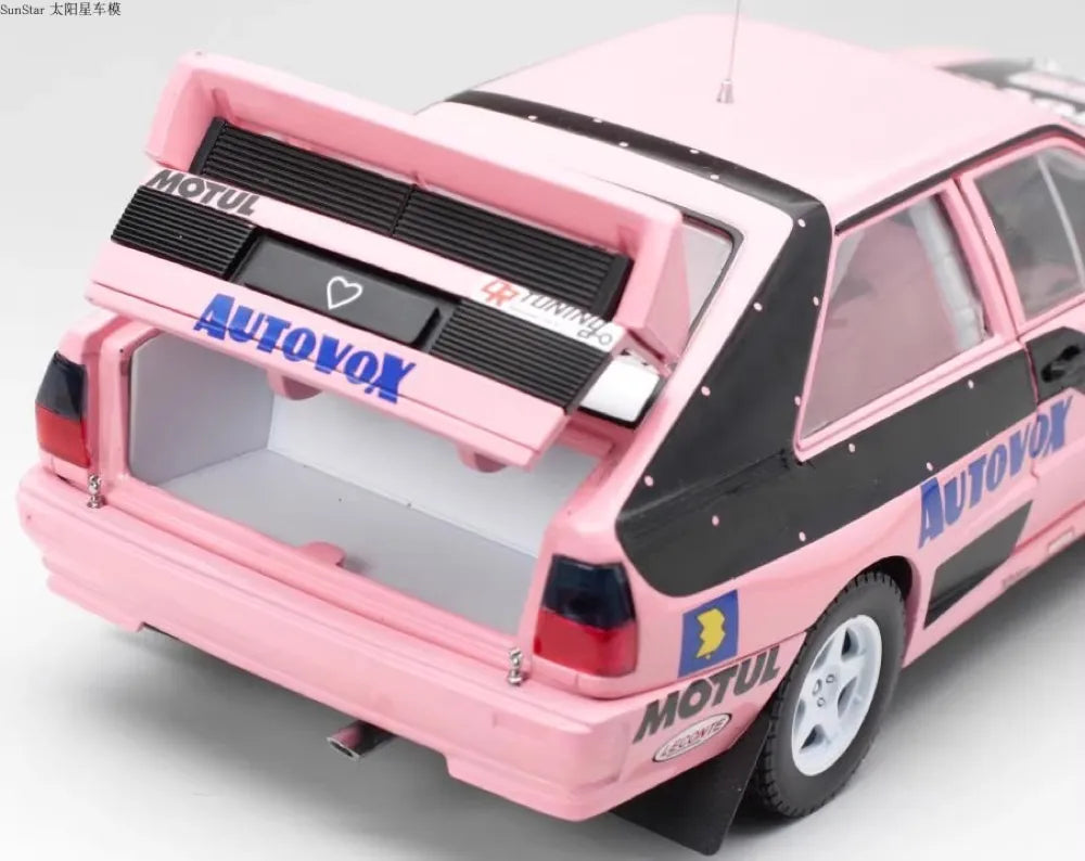[SunStar] 1:18 Audi 1987 Quattro Rally #23 France Champion Die-Cast