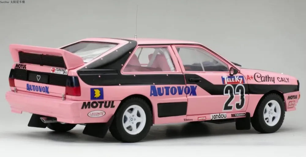[SunStar] 1:18 Audi 1987 Quattro Rally #23 France Champion Die-Cast