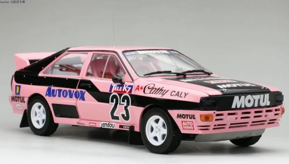 [SunStar] 1:18 Audi 1987 Quattro Rally #23 France Champion Die-Cast