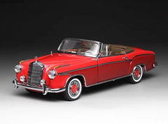 [SunStar] 1:18 Mercedes-Benz 1960 220 SE Cabriolet rouge voiture miniature Die-Cast