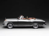 [SunStar] 1:18 Mercedes-Benz 1960 220 SE Cabriolet harmaa pienoismalli Die-Cast
