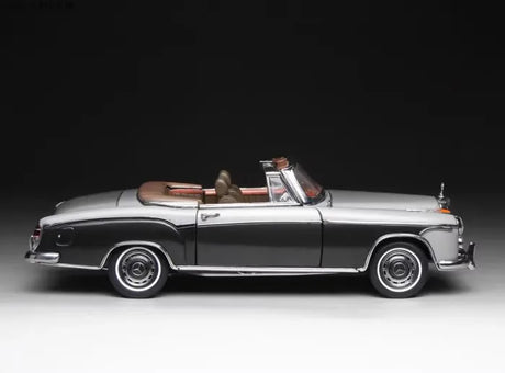[SunStar] 1:18 Mercedes-Benz 1960 220 SE Cabriolet grijs modelauto Die-Cast