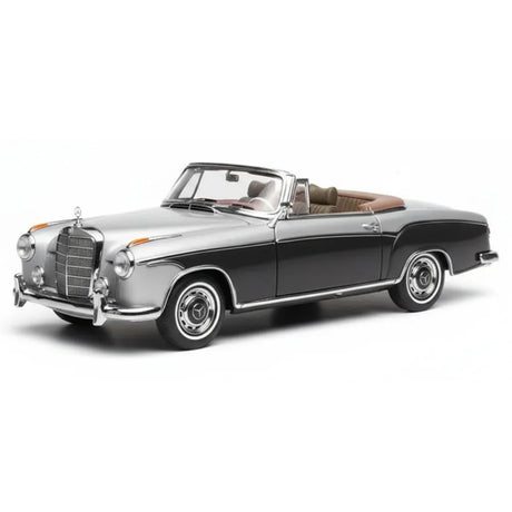 [SunStar] 1:18 Mercedes-Benz 1960 220 SE Cabriolet grijs modelauto Die-Cast